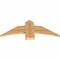 Ekena Millwork Bellingham Timber Gable Bracket, Western Red Cedar, 36"W x 13"H x 1 1/2"D x 5 1/2"F, 9/12 Pitch GBW036X13X0206BEL00SWR - alternate 3